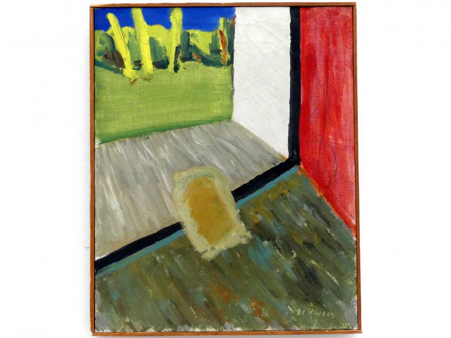 Raoul De Keyser (1964–2012), Tuin - Garten, München, Pinakothek der Moderne, Ausstellung "Raoul De Keyser – Œuvre" vom 05.04.-08.09.2019, Saal 21, 1964