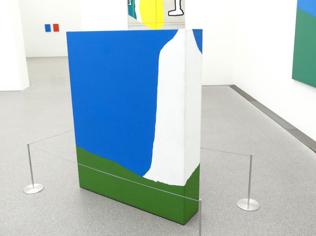 Raoul De Keyser (1964–2012), Camping V (Zesde Linnen Doos) - Camping V (Sechste Wäschebox), München, Pinakothek der Moderne, Ausstellung "Raoul De Keyser – Œuvre" vom 05.04.-08.09.2019, Saal 22, 1971, Bild 2/5