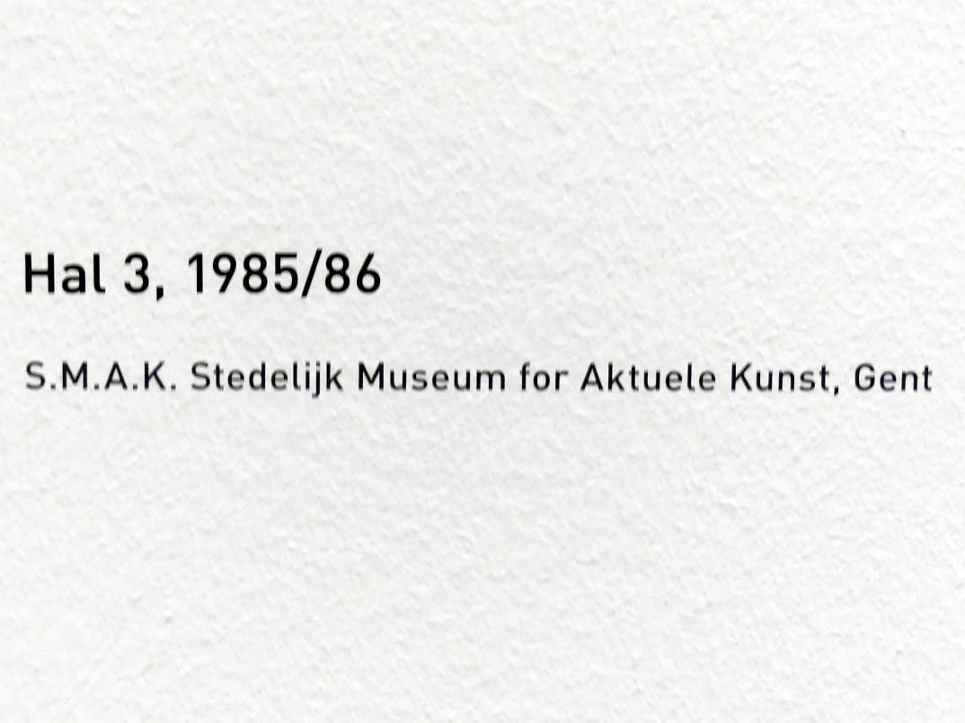 Raoul De Keyser (1964–2012), Hal 3, München, Pinakothek der Moderne, Ausstellung "Raoul De Keyser – Œuvre" vom 05.04.-08.09.2019, Saal 24, 1985–1986, Bild 2/2
