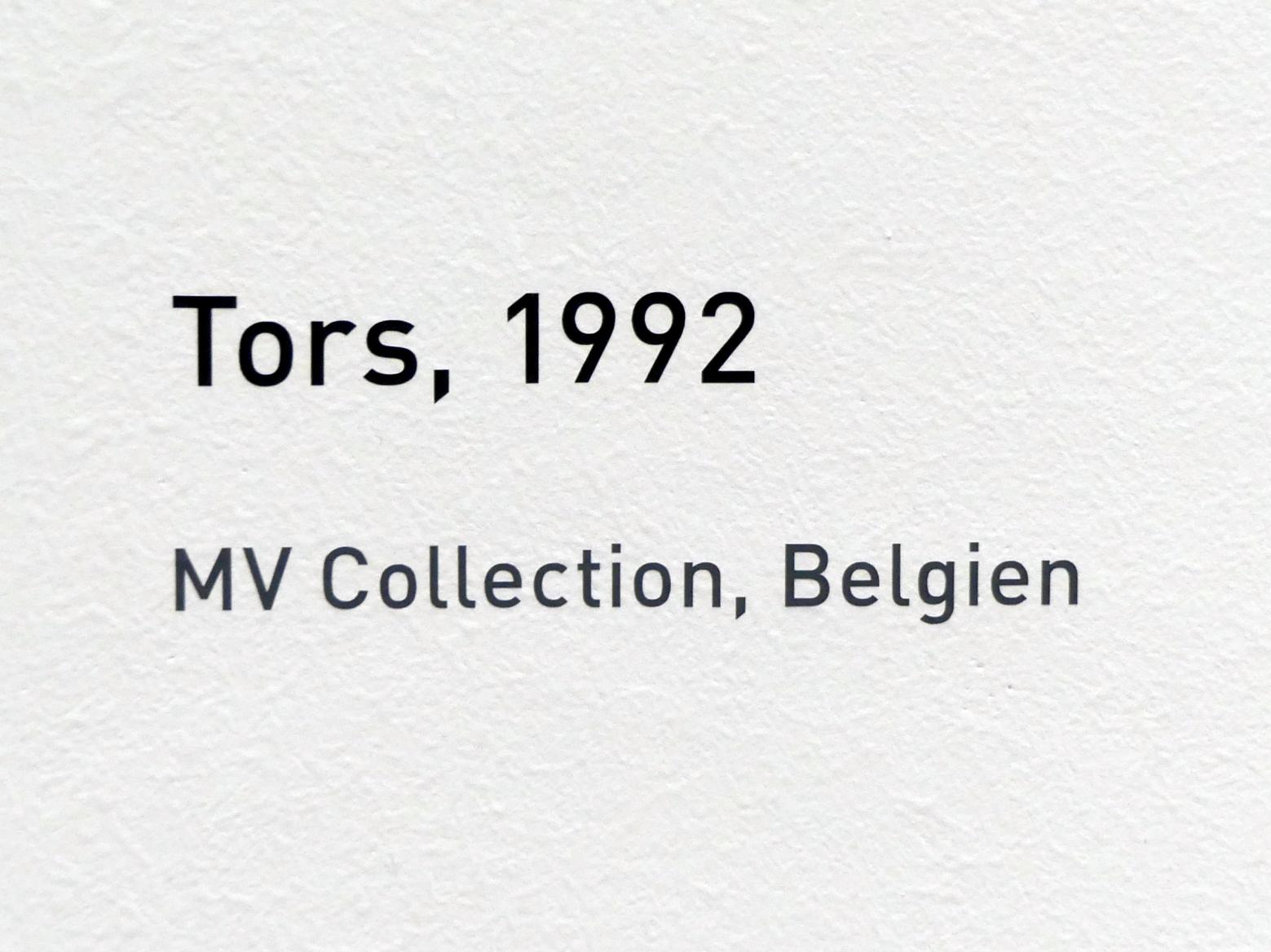Raoul De Keyser (1964–2012), Tors, München, Pinakothek der Moderne, Ausstellung "Raoul De Keyser – Œuvre" vom 05.04.-08.09.2019, Saal 25, 1992, Bild 2/2