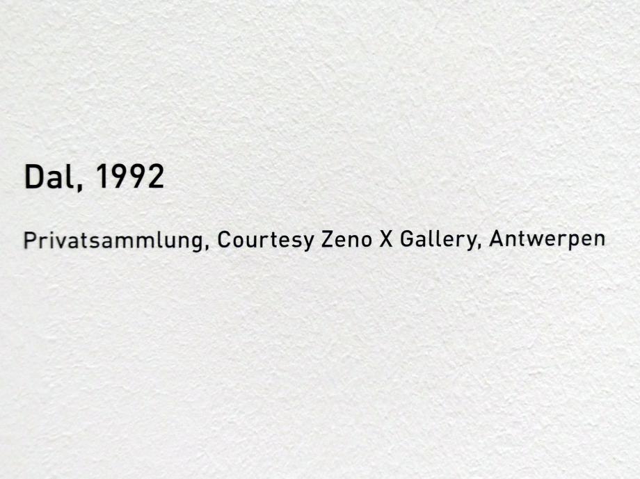 Raoul De Keyser (1964–2012), Dal, München, Pinakothek der Moderne, Ausstellung "Raoul De Keyser – Œuvre" vom 05.04.-08.09.2019, Saal 25, 1992, Bild 2/2