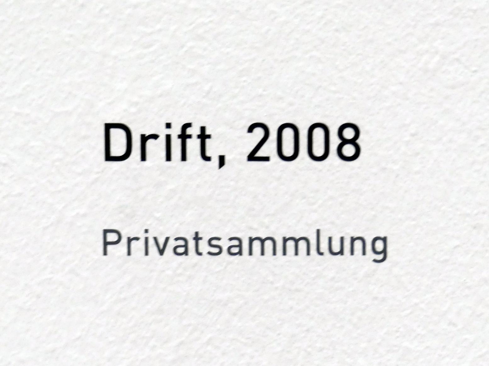Raoul De Keyser (1964–2012), Drift, München, Pinakothek der Moderne, Ausstellung "Raoul De Keyser – Œuvre" vom 05.04.-08.09.2019, Saal 26, 2008, Bild 2/2
