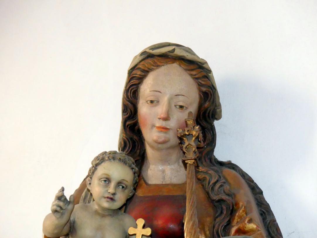 Ruprecht Potsch (1505–1509), Thronende Madonna mit Zepter und Kind, Klausen, Pfarrkirche St. Andreas, um 1509, Bild 6/6