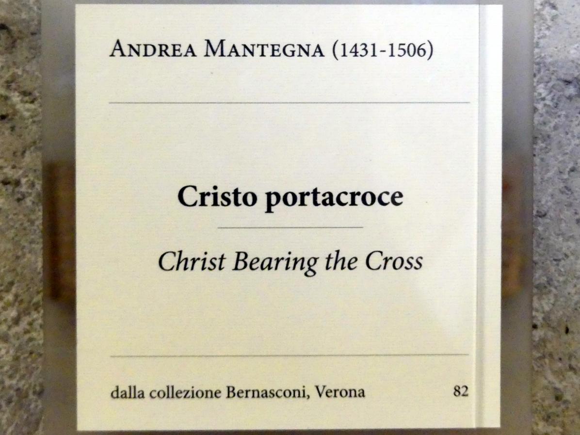 Andrea Mantegna (1451–1505), Kreuztragung Christi, Verona, Museo di Castelvecchio, Saal 18, Undatiert, Bild 2/2