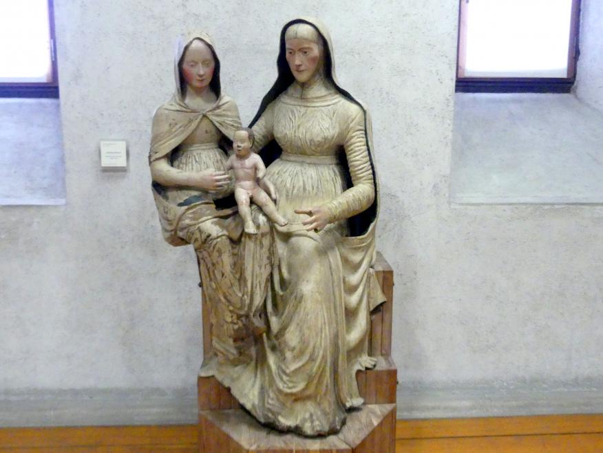 Giovanni Zebellana (Undatiert), Heilige Anna Selbdritt, Verona, Kirche St. Anna, jetzt Verona, Museo di Castelvecchio, Saal 16, Undatiert