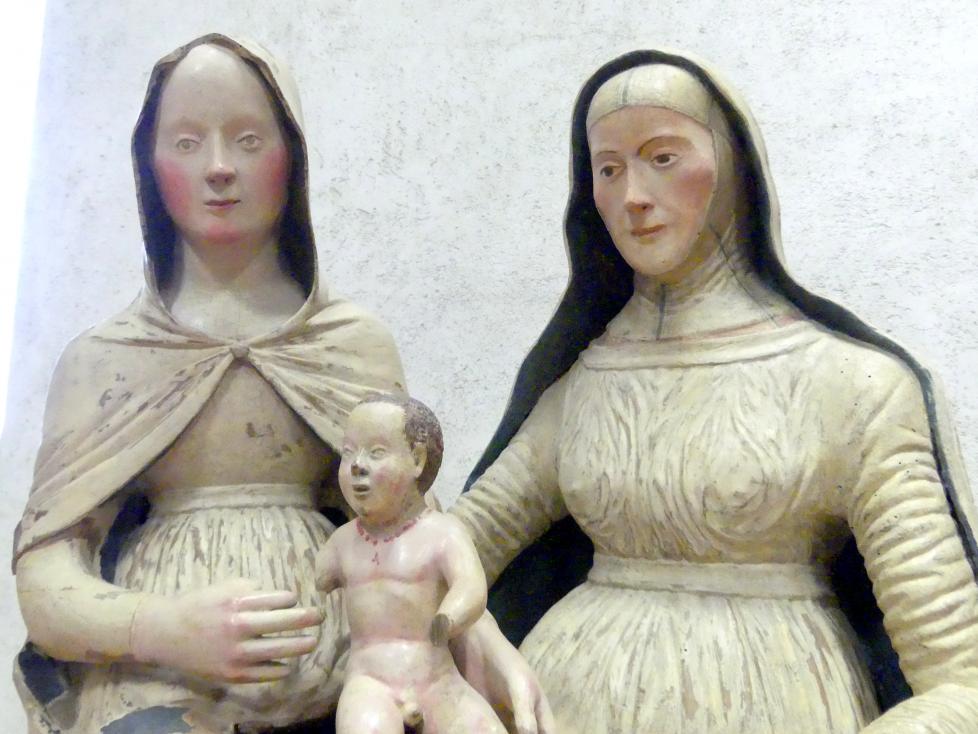Giovanni Zebellana (Undatiert), Heilige Anna Selbdritt, Verona, Kirche St. Anna, jetzt Verona, Museo di Castelvecchio, Saal 16, Undatiert, Bild 3/7