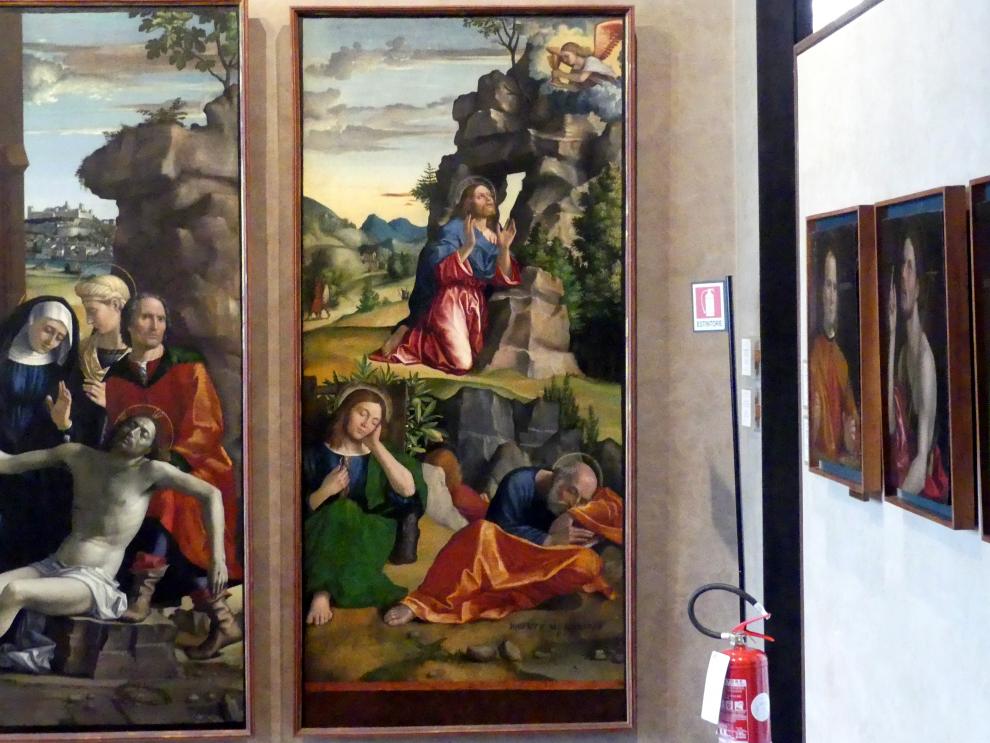 Paolo Morando (Cavazzola) (1504–1522), Polyptychon der Passion, Verona, chiesa San Bernardino, jetzt Verona, Museo di Castelvecchio, Saal 20, 1517, Bild 2/8