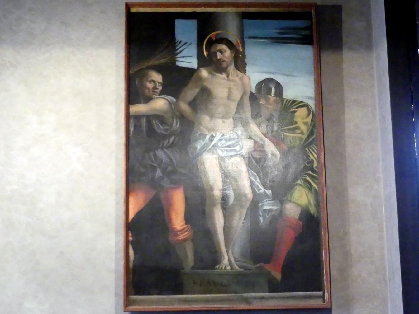 Paolo Morando (Cavazzola) (1504–1522), Polyptychon der Passion, Verona, chiesa San Bernardino, jetzt Verona, Museo di Castelvecchio, Saal 20, 1517, Bild 3/8