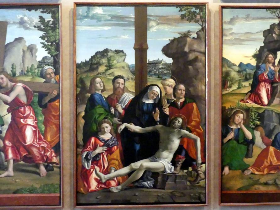 Paolo Morando (Cavazzola) (1504–1522), Polyptychon der Passion, Verona, chiesa San Bernardino, jetzt Verona, Museo di Castelvecchio, Saal 20, 1517, Bild 6/8