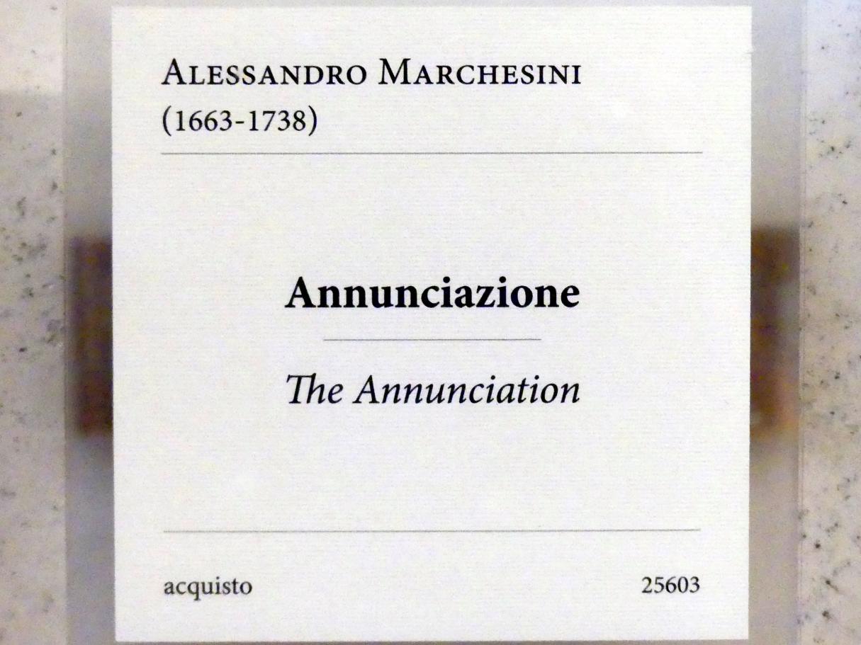 Alessandro Marchesini (Undatiert), Mariä Verkündigung, Verona, Museo di Castelvecchio, Saal 26, Undatiert, Bild 2/2