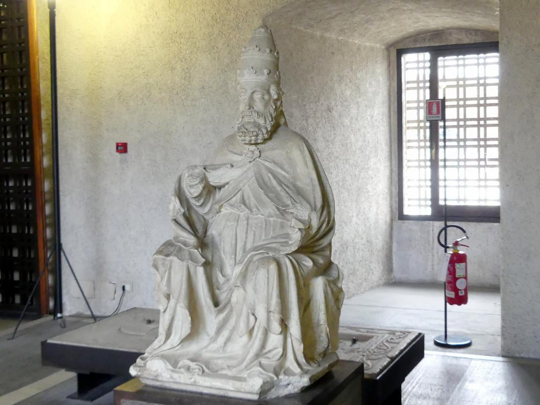 Bartolomeo Giolfino (1428), Heiliger Petrus, Verona, Kirche San Cosimo, jetzt Verona, Museo di Castelvecchio, Saal 5, Undatiert, Bild 2/4