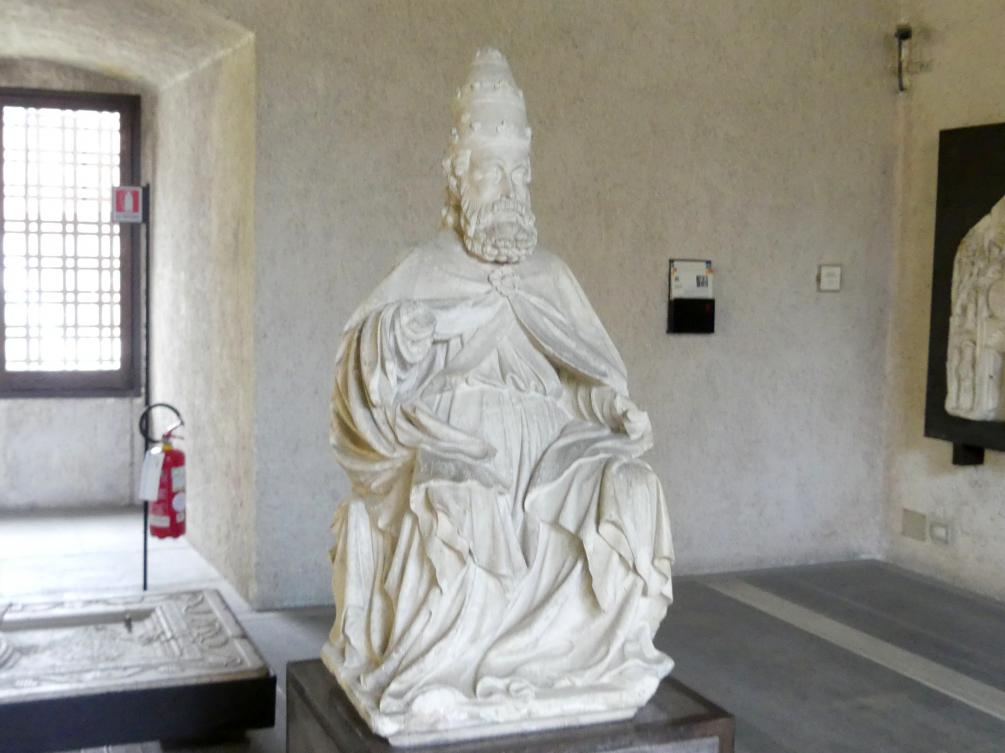 Bartolomeo Giolfino (1428), Heiliger Petrus, Verona, Kirche San Cosimo, jetzt Verona, Museo di Castelvecchio, Saal 5, Undatiert, Bild 3/4