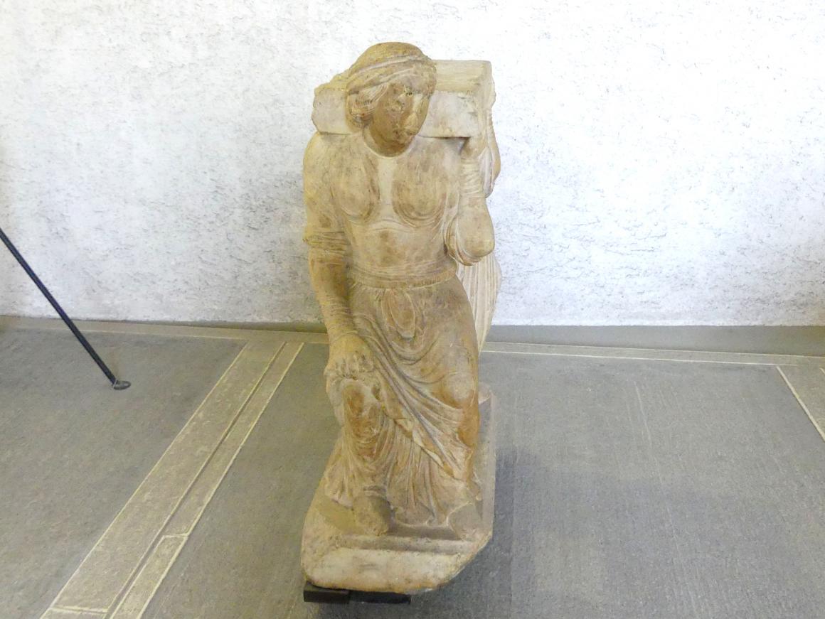 Karyatiden, Verona, Museo di Castelvecchio, Saal 1, 13. Jhd., Bild 3/4