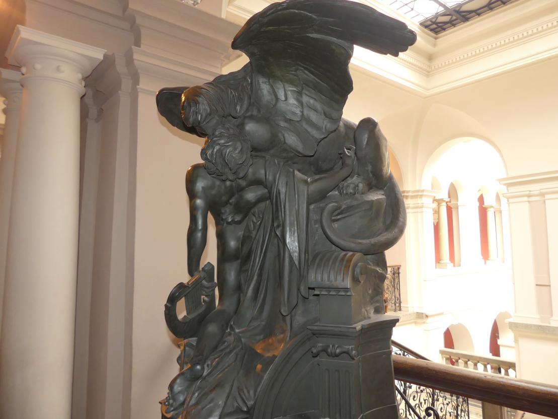 Christian Behrens (1880), Kuss der Sphinx, Breslau, Nationalmuseum, 2. OG, Umgang, 1880, Bild 2/6