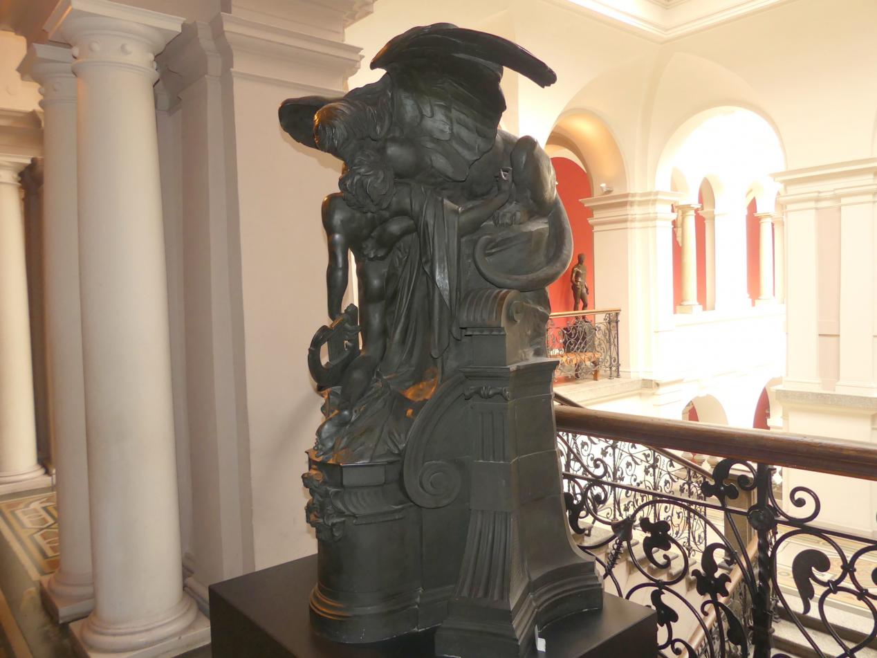 Christian Behrens (1880), Kuss der Sphinx, Breslau, Nationalmuseum, 2. OG, Umgang, 1880, Bild 5/6