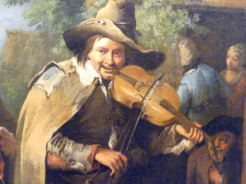 Christian Wilhelm Ernst Dietrich (1734–1774), Wandermusiker, Breslau, Nationalmuseum, 2. OG, europäische Kunst 15.-20. Jhd., Saal 7, um 1745, Bild 2/4
