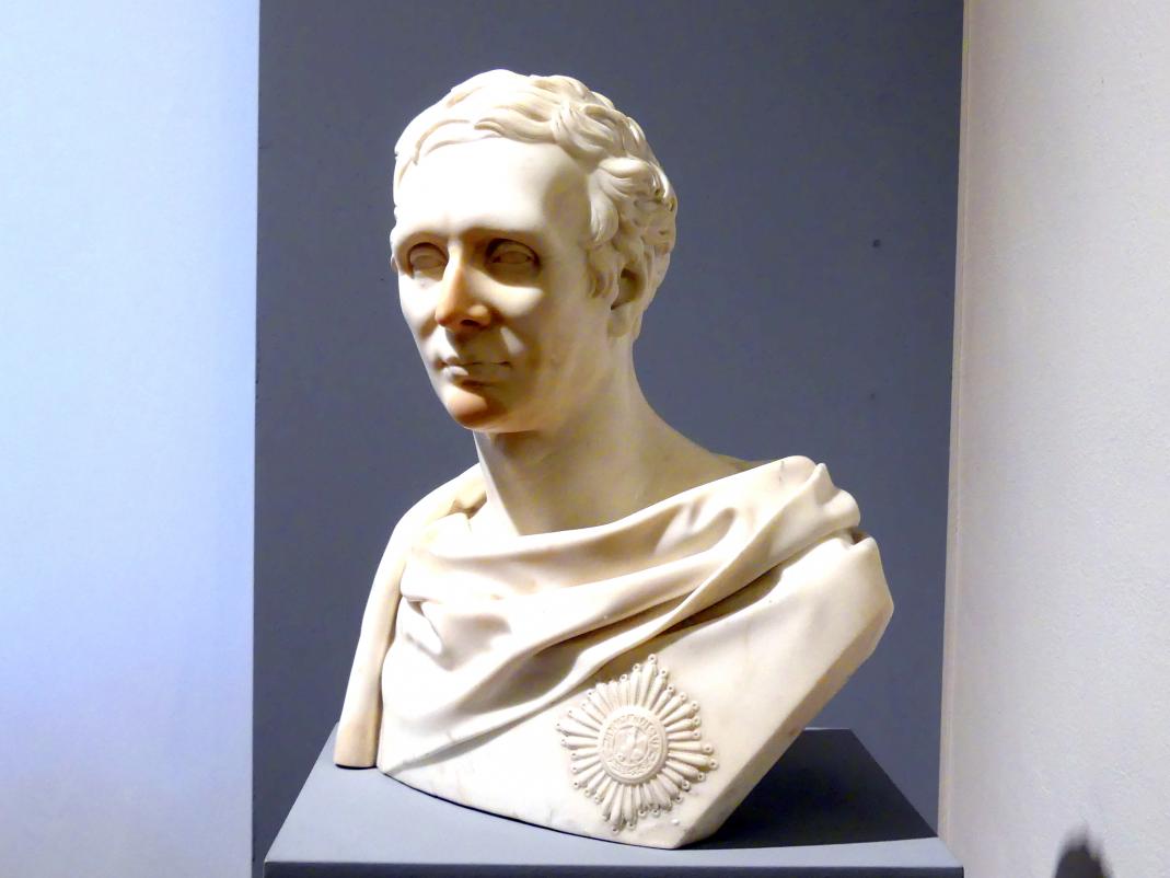 Karl Wichmann (1834), Porträt des Carl Friedrich Heinrich Graf von Wylich und Lottum (1767-1841), Breslau, Nationalmuseum, 2. OG, europäische Kunst 15.-20. Jhd., Saal 13, 1834, Bild 2/4