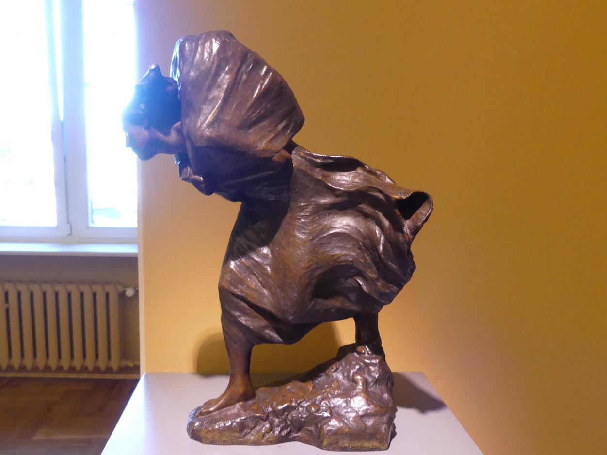 Wacław Szymanowski (1899), Wind, Breslau, Nationalmuseum, 1. OG, schlesische Kunst 17.-19. Jhd., Saal 4, 1899, Bild 2/6