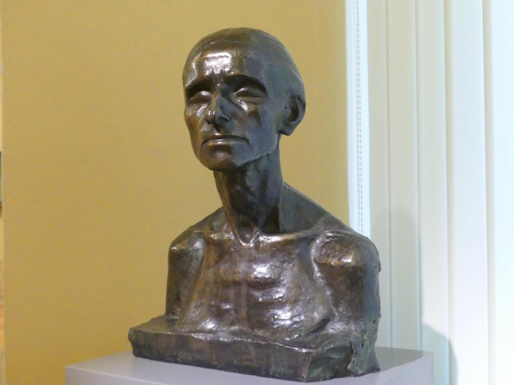 Xawery Dunikowski (1898–1899), Porträt der Mutter des Künstlers, Breslau, Nationalmuseum, 1. OG, schlesische Kunst 17.-19. Jhd., Saal 6, 1899, Bild 3/5