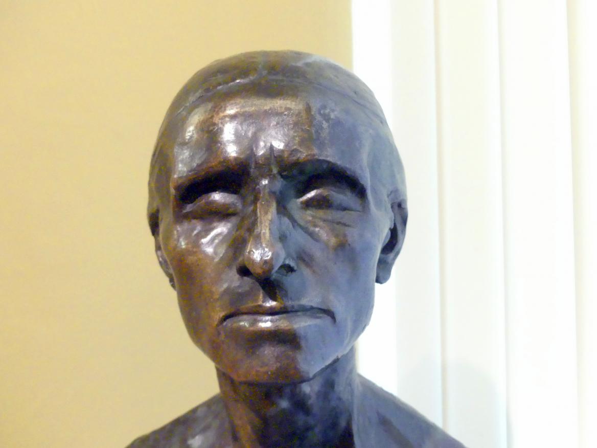 Xawery Dunikowski (1898–1899), Porträt der Mutter des Künstlers, Breslau, Nationalmuseum, 1. OG, schlesische Kunst 17.-19. Jhd., Saal 6, 1899, Bild 4/5