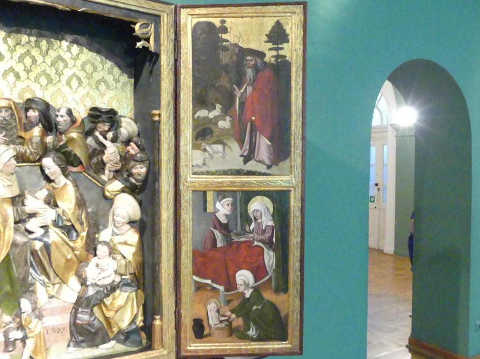 Breslauer Meister der Heiligen Familie (Umkreis): Flügelaltar der Heiligen Sippe, 1499, Bild 4/5