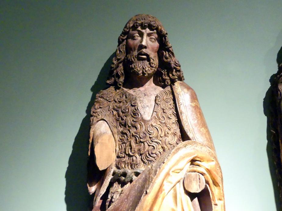 Johannes der Täufer, Maria mit Kind, St. Katharina, Domasław, ehem. Kirche St. Katharina, jetzt Breslau, Nationalmuseum, 1. OG, schlesische Kunst 14.-16. Jhd., Saal 10, 1519, Bild 3/7