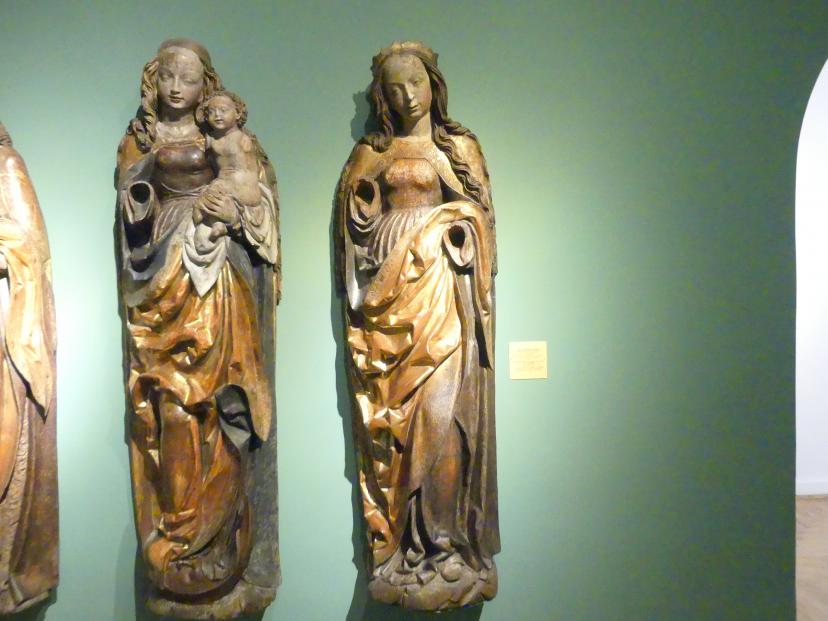 Johannes der Täufer, Maria mit Kind, St. Katharina, Domasław, ehem. Kirche St. Katharina, jetzt Breslau, Nationalmuseum, 1. OG, schlesische Kunst 14.-16. Jhd., Saal 10, 1519, Bild 5/7
