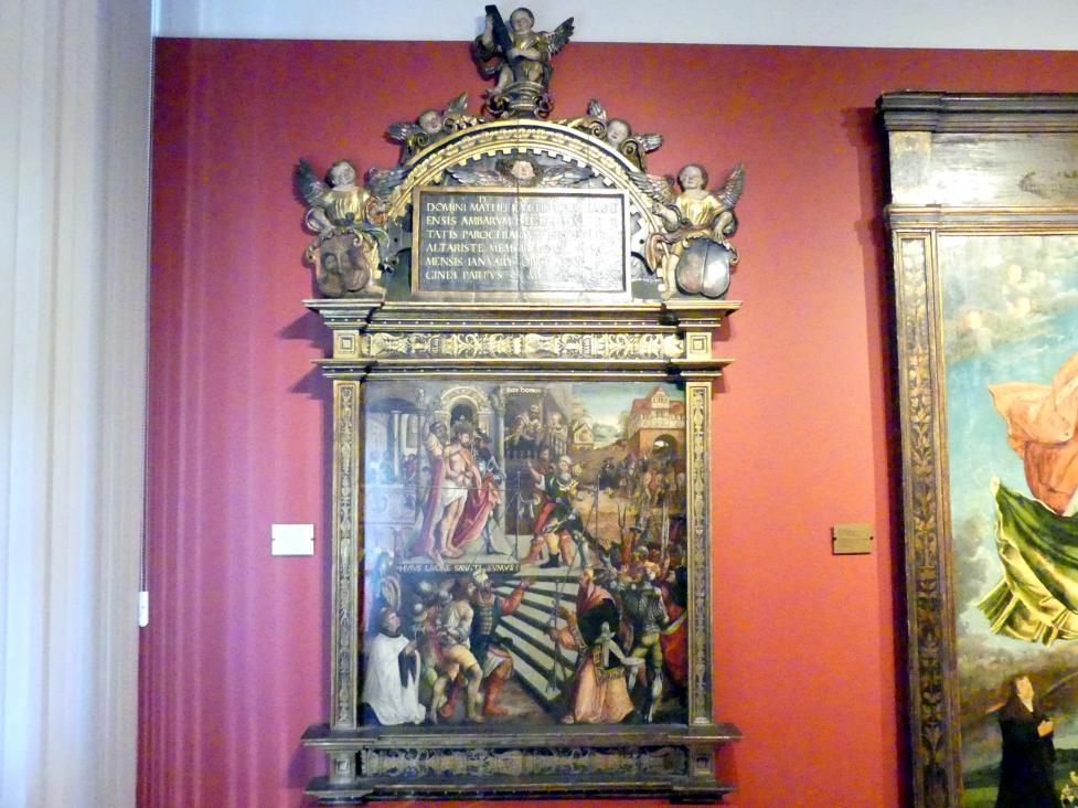 Ecce Homo, Breslau, Kirche St. Maria Magdalena, jetzt Breslau, Nationalmuseum, 1. OG, schlesische Kunst 16.-19. Jhd., Saal 1, 1522, Bild 1/2