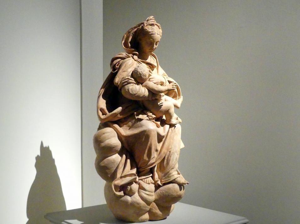 Antonio Begarelli (1529–1540), Maria lactans, Modena, Galleria Estense, Saal 9, um 1532–1535, Bild 2/4