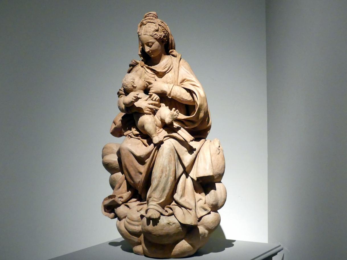 Antonio Begarelli (1529–1540), Maria lactans, Modena, Galleria Estense, Saal 9, um 1532–1535, Bild 3/4
