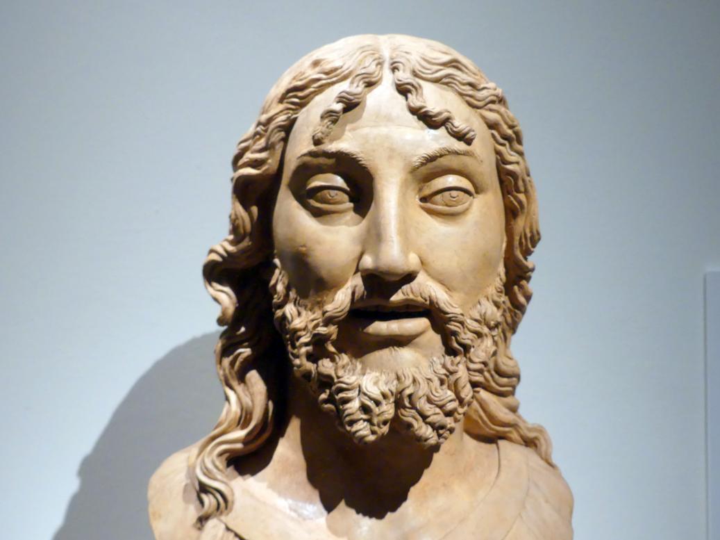 Antonio Begarelli (1529–1540), Büste des Erlösers, Modena, Galleria Estense, Saal 10, Undatiert, Bild 4/5