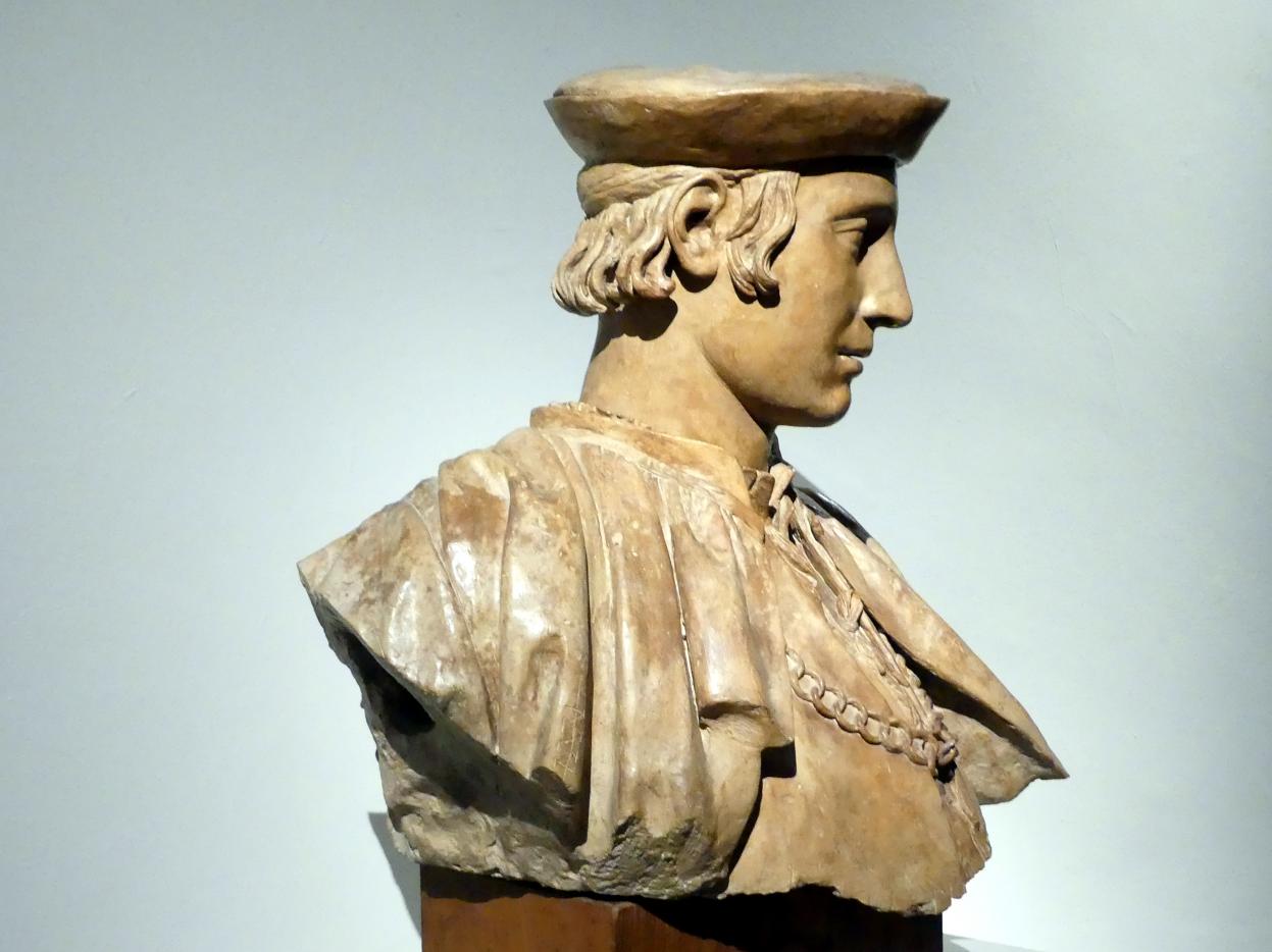 Antonio Begarelli (1529–1540), Büste des Lionello Beliardi, Modena, Chiesa di San Francesco, jetzt Modena, Galleria Estense, Saal 10, 1529, Bild 2/5