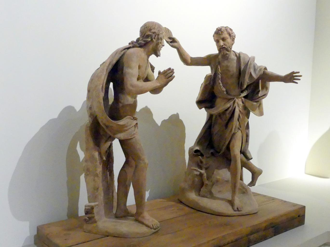 Antonio Begarelli (1529–1540), Taufe Christi, Modena, Galleria Estense, Saal 11, nach 1534, Bild 2/6