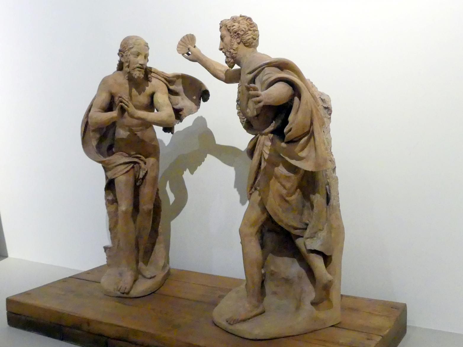 Antonio Begarelli (1529–1540), Taufe Christi, Modena, Galleria Estense, Saal 11, nach 1534, Bild 3/6