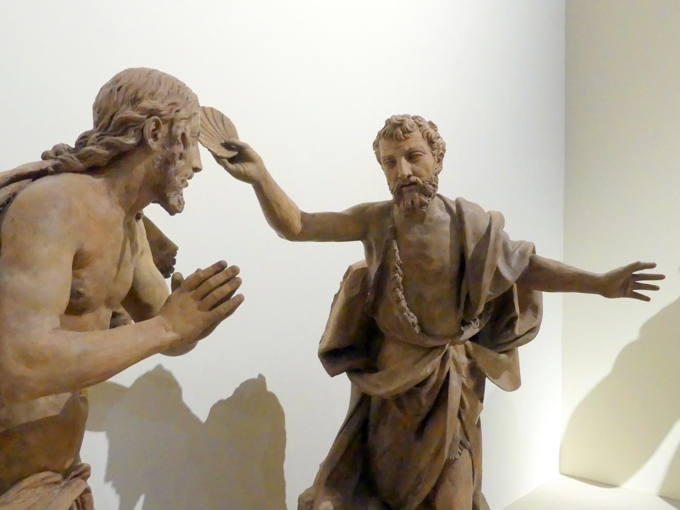 Antonio Begarelli (1529–1540), Taufe Christi, Modena, Galleria Estense, Saal 11, nach 1534, Bild 5/6