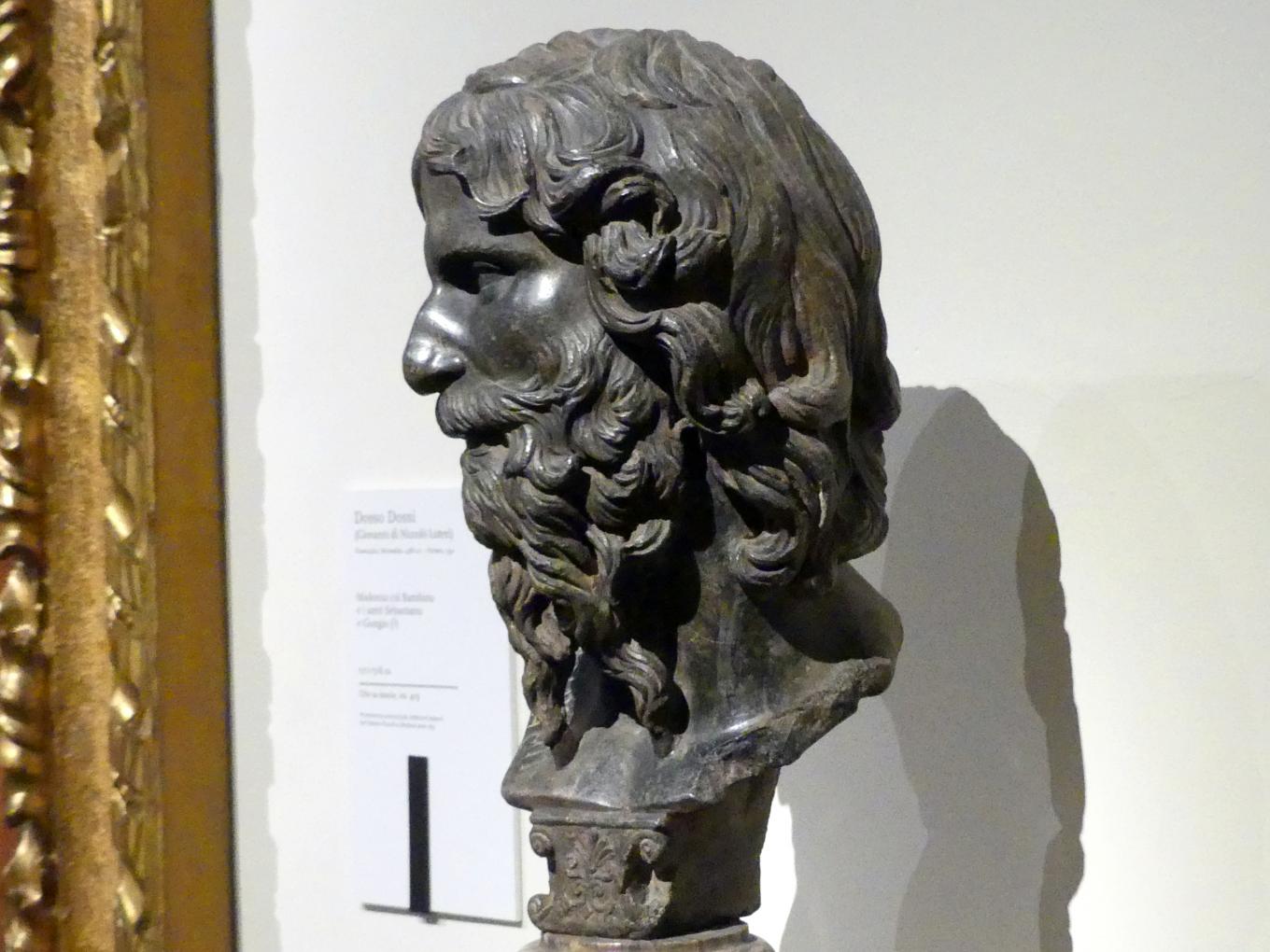 Sogenannter Euripides-Kopf, Modena, Galleria Estense, Saal 12, 2. Viertel 16. Jhd., Bild 4/5