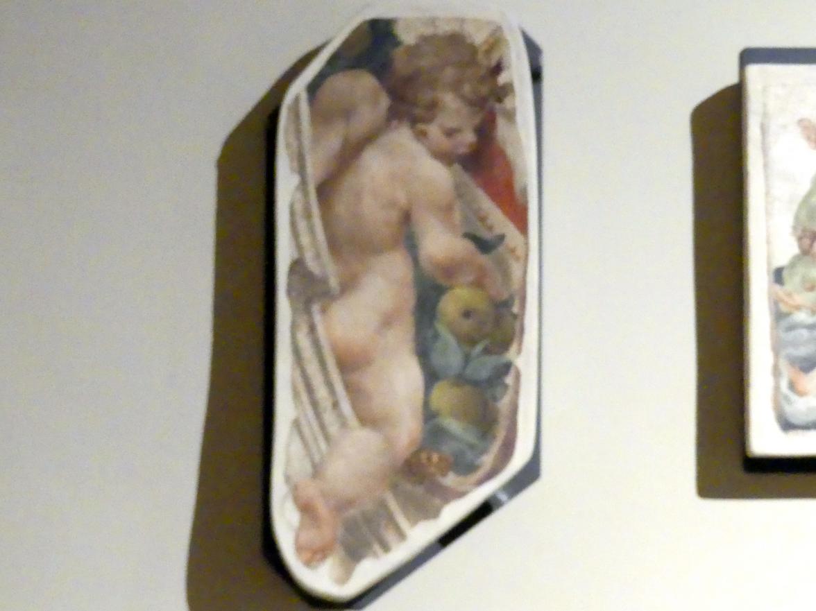 Lelio Orsi (1546–1570), Wandmalereien der Rocca di Novellara, Rocca di Novellara, Festung von Novellara, jetzt Modena, Galleria Estense, Saal 16, um 1555–1556, Bild 2/11