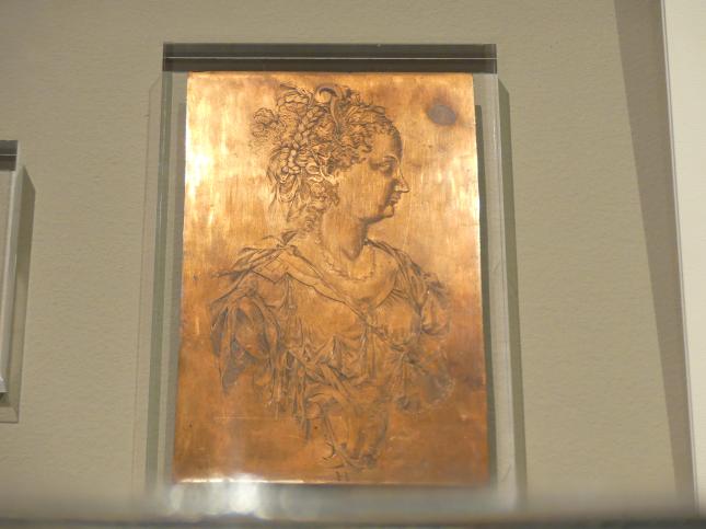 Porträt der Camilla Ruggeri, Modena, Galleria Estense, Saal 16, 16. Jhd., Bild 2/4