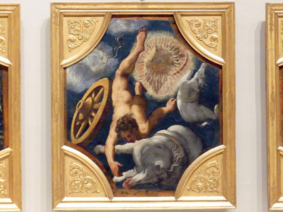Tintoretto (Jacopo Robusti) (1540–1590), Zyklus von vierzehn Deckengemälden, Venedig, Palazzo Pisani Moretta, jetzt Modena, Galleria Estense, Saal 17, 1541–1542, Bild 13/17