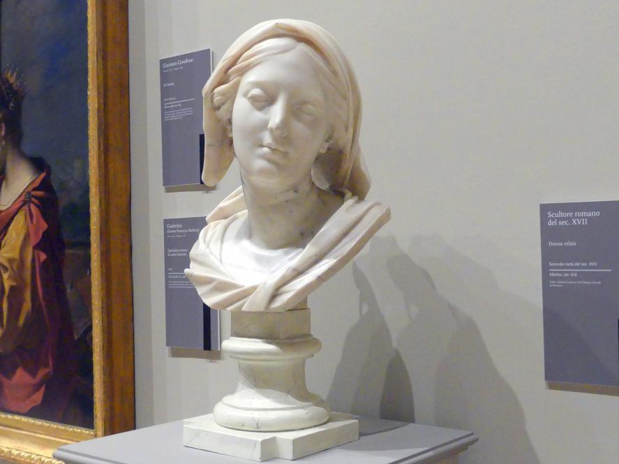 Verschleierte Frau, Modena, Galleria Estense, Saal 19, 2. Hälfte 17. Jhd., Bild 3/5