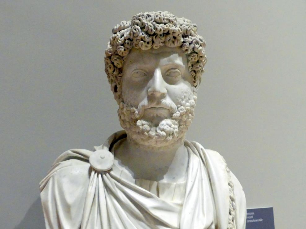 Büste des Elio Vero, Modena, Galleria Estense, Saal 20, 1. Hälfte 2. Jhd., Bild 4/5