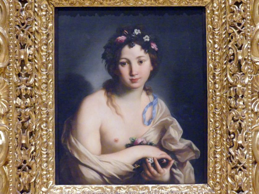 Carlo Cignani (1650–1680), Flora, Modena, Galleria Estense, Saal 20, um 1680, Bild 2/3