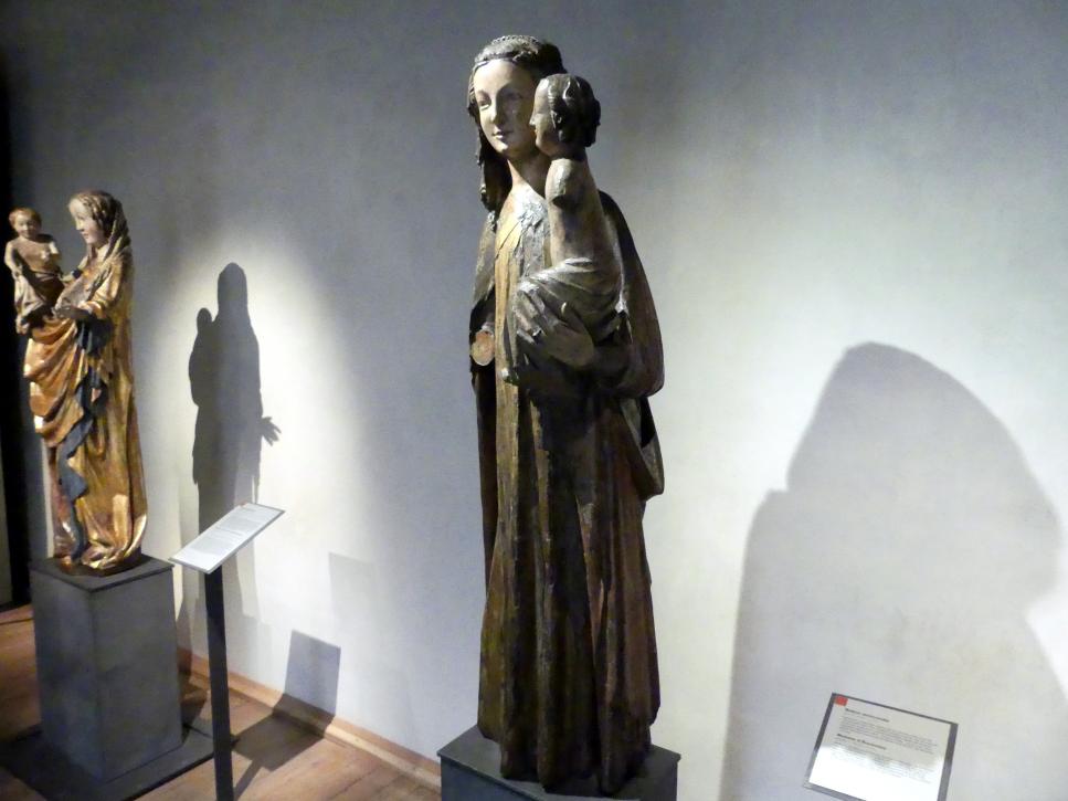 Madonna von Rouchovany, Prag, Nationalgalerie im Agneskloster, Saal A, um 1310–1330, Bild 2/10