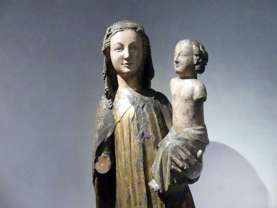 Madonna von Rouchovany, Prag, Nationalgalerie im Agneskloster, Saal A, um 1310–1330, Bild 4/10
