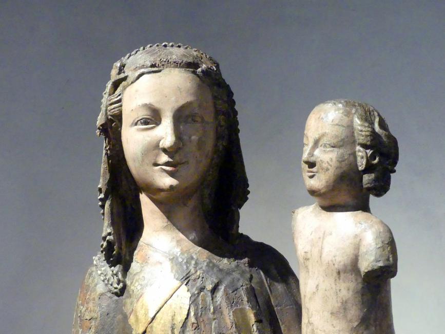 Madonna von Rouchovany, Prag, Nationalgalerie im Agneskloster, Saal A, um 1310–1330, Bild 5/10