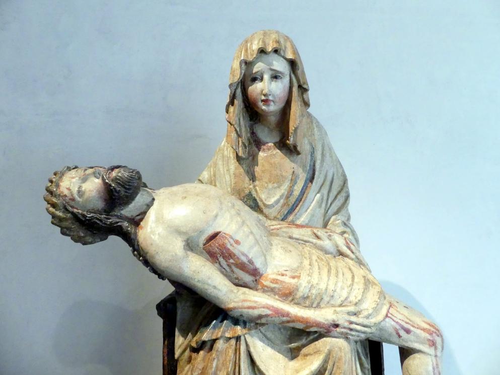 Pietà von Jedlka, Jedlka, Pfarrkirche St. Anna, jetzt Prag, Nationalgalerie im Agneskloster, Saal H, um 1420–1430, Bild 2/4