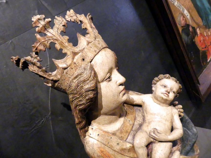 Maria mit Kind, Prag, Nationalgalerie im Agneskloster, Saal J, um 1460, Bild 5/7
