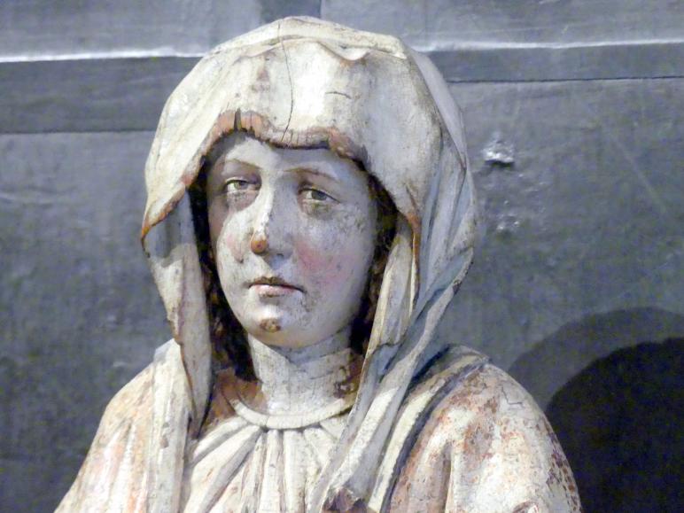 Schmerzhafte Muttergottes, Prag, Nationalgalerie im Agneskloster, Saal K, um 1470, Bild 6/7