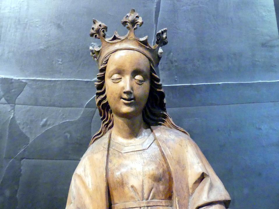Heilige Katharina, Prag, Nationalgalerie im Agneskloster, Saal K, um 1470, Bild 4/5