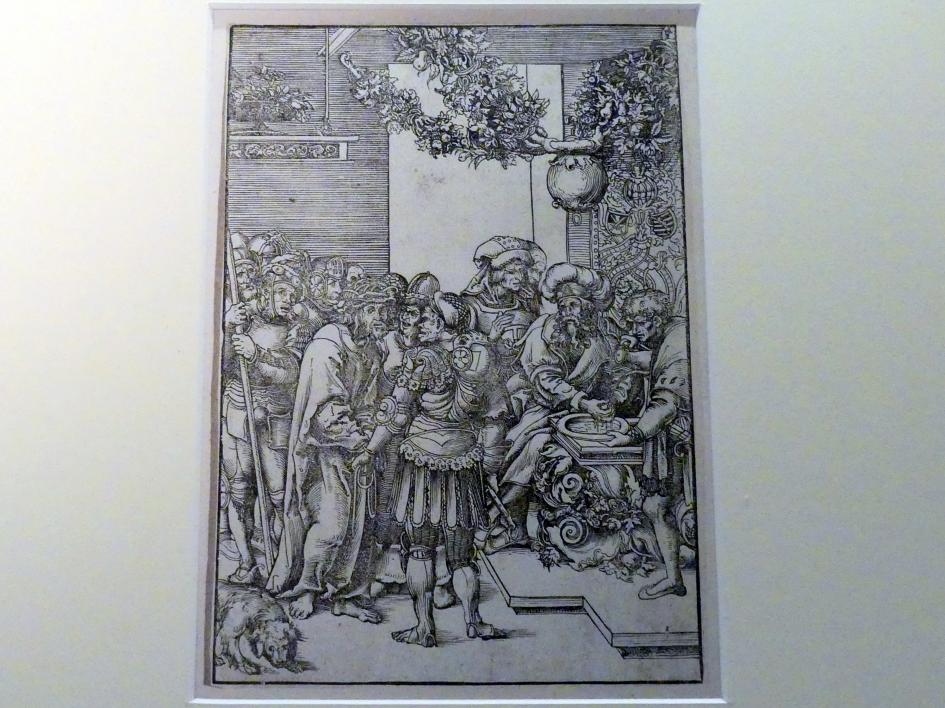 Lucas Cranach der Ältere (1502–1550), Der Passionszyklus, Prag, Nationalgalerie im Agneskloster, Saal M, 1509, Bild 2/5